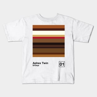 Drukqs / Minimal Style Graphic Artwork Kids T-Shirt